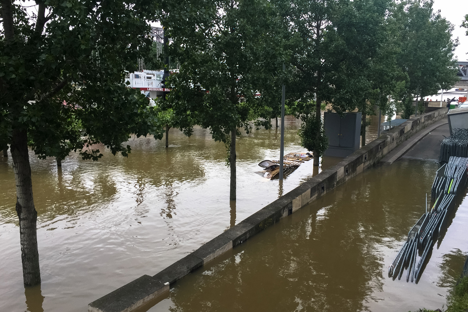allagamento di una città